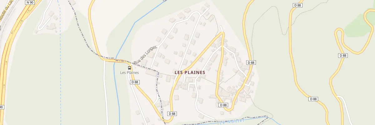 Plan du 383 Rue des Longes à Saint-Marcel