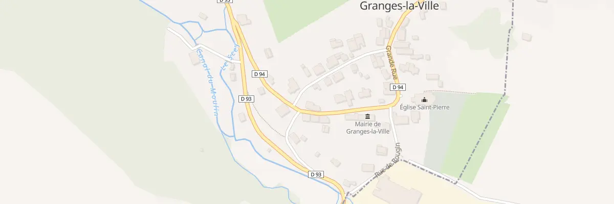 Plan du 9 Rue Grande Rue à Granges-la-Ville