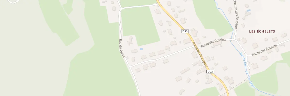 Plan du 32 Rue de Tertre à Mélisey