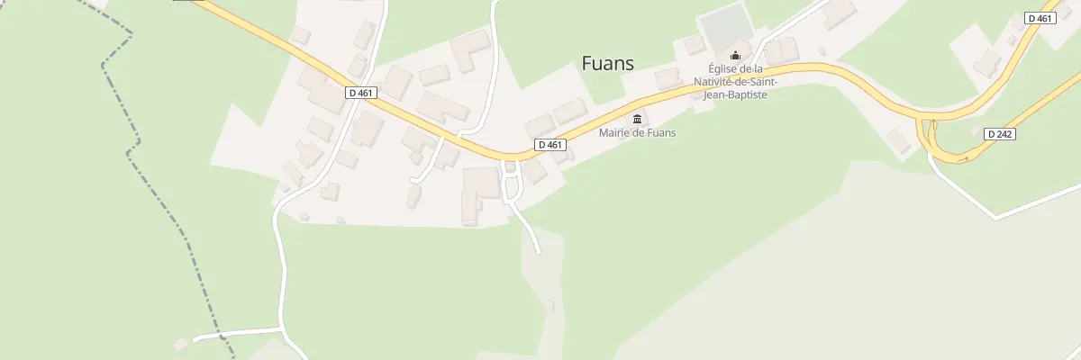 Plan du 18 Grande Rue à Fuans