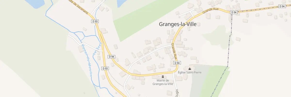 Plan du 10 Rue Noire à Granges-la-Ville