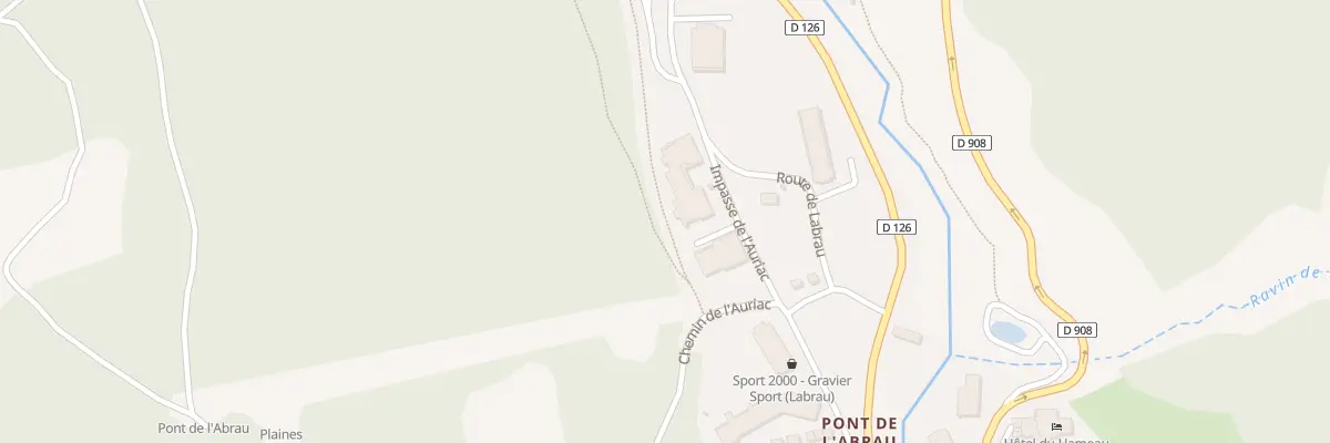 Plan du 30 Imp de l’Auriac à Allos