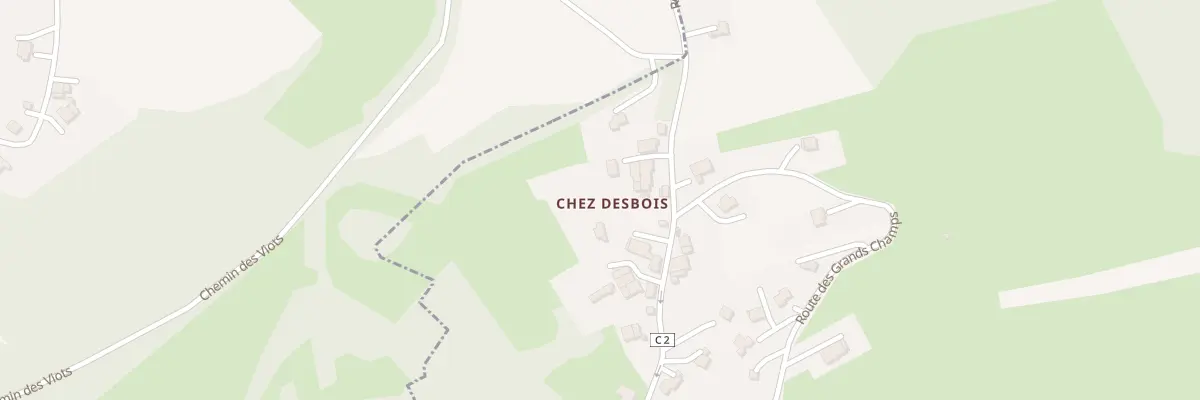 Plan du 50A Che du Pressoir à Larringes