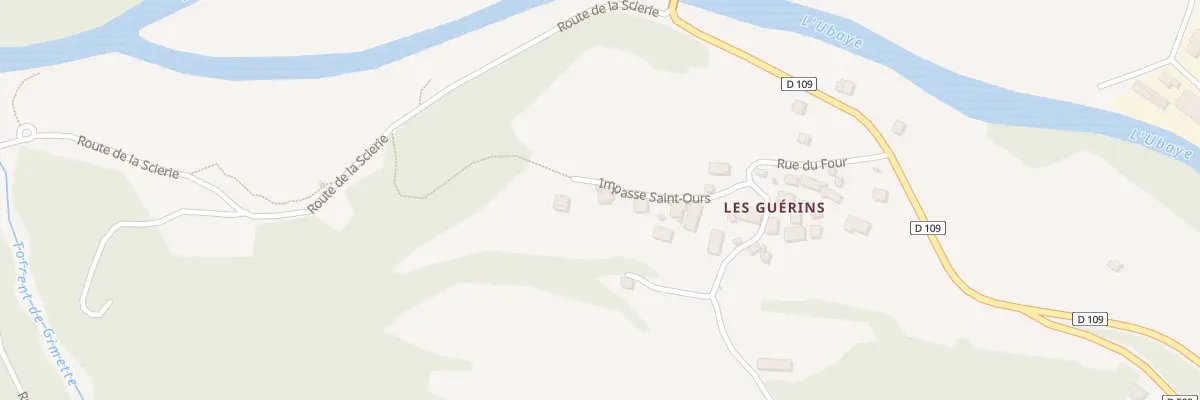 Plan du 5 Imp Saint-Ours aux Thuiles