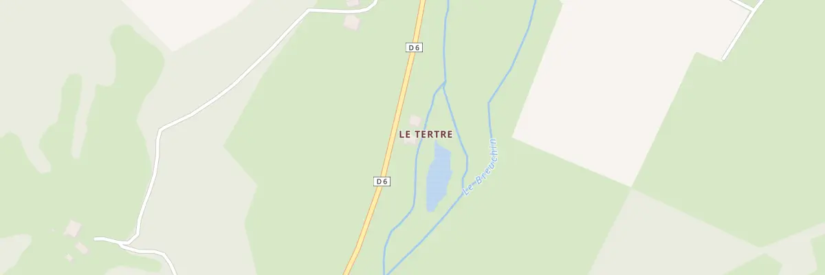 Plan du 2 Le Tertre à Amont-et-Effreney