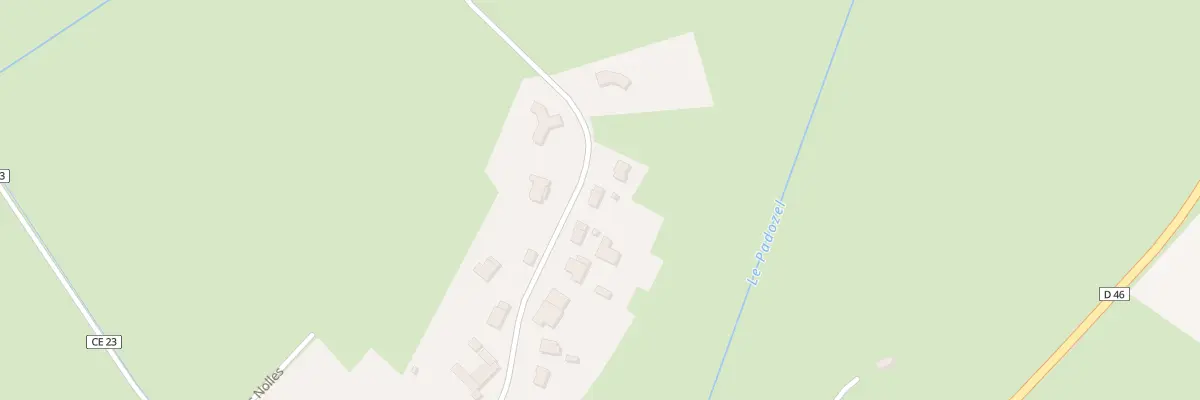 Plan du 20B Rue du Chêne du Prince à Padoux