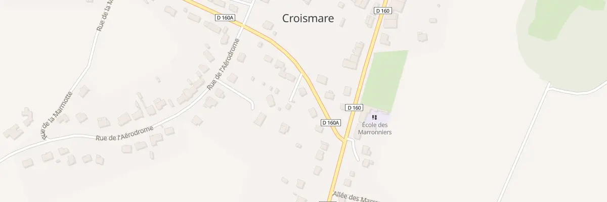 Plan du 6 Rue de la Station à Croismare