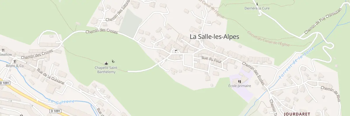 Plan du 23 Che du Verger à La Salle-les-Alpes