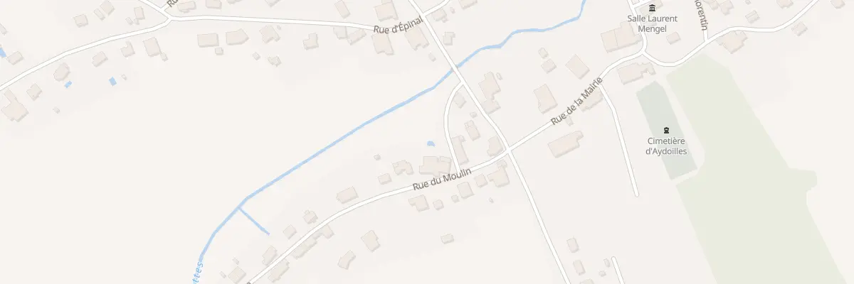 Plan du 8 Rue du Moulin à Aydoilles