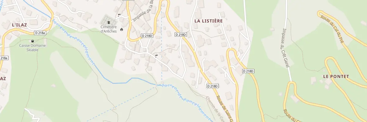 Plan du 6300 Res Les Hauts d’Areches à Beaufort