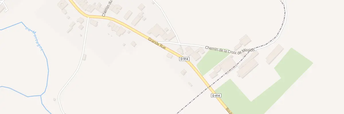 Plan du 61 Grande Rue à Magnières