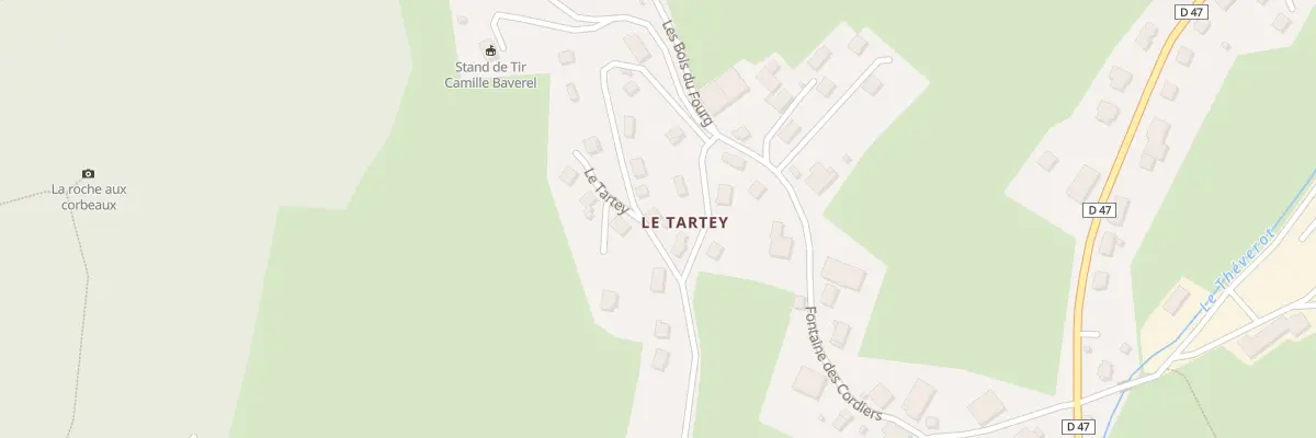 Plan du 8 Le Tartey à Grand’Combe-Châteleu