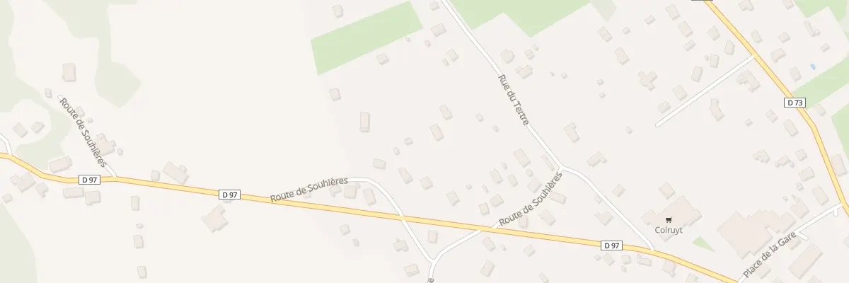 Plan du 28 Rte de Souhières à Mélisey