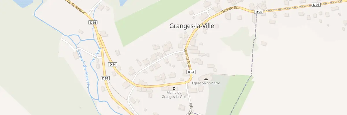 Plan du 1 Rue Noire à Granges-la-Ville