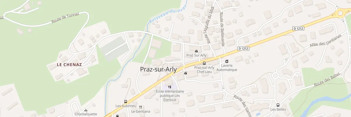 Plan du 24 All de l’Église à Praz-sur-Arly