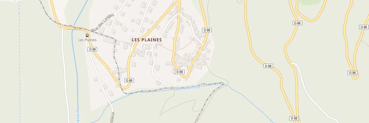 Plan du 288 Mte du 8 Juin 1944 à Notre-Dame-du-Pré