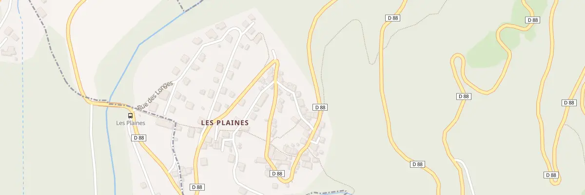 Plan du 5138 Les Plaines à Notre-Dame-du-Pré