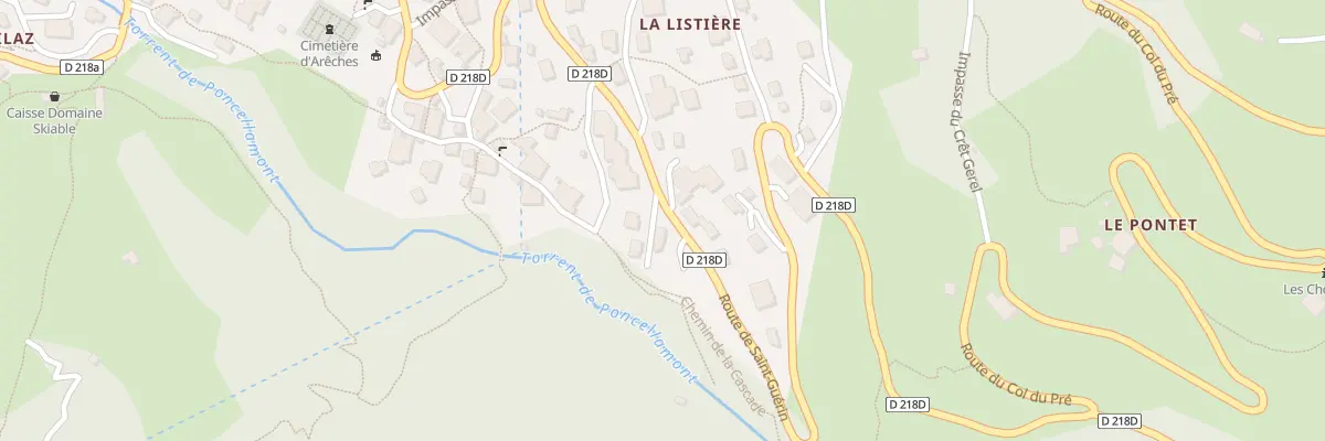 Plan du 5682 La Cascade à Beaufort