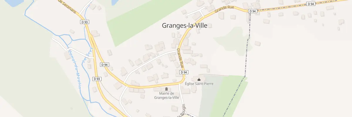 Plan du 21 Rue Grande Rue à Granges-la-Ville