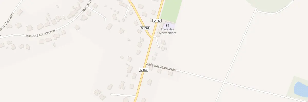 Plan du 22 Rue du General Leclerc à Croismare