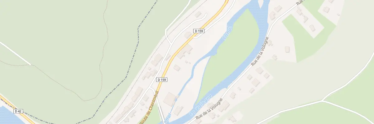 Plan du 8 Rte de Cheniménil à Jarménil