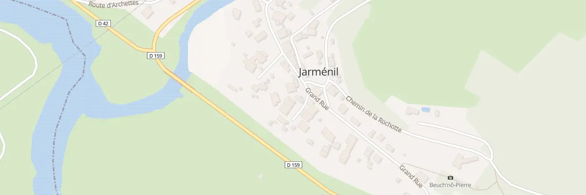 Plan du 2 Imp du Rivage à Jarménil