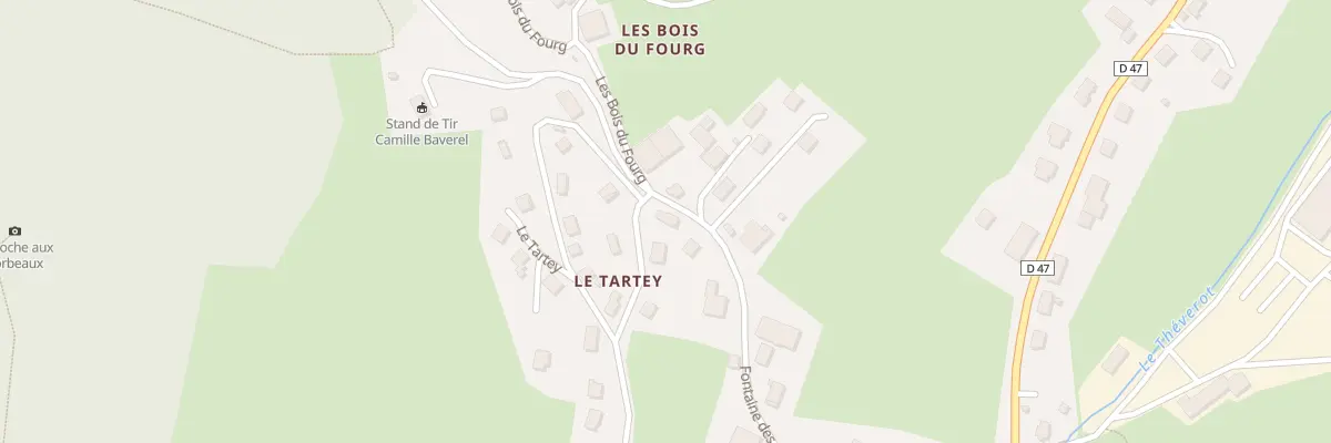 Plan du 1T Le Tartey à Grand’Combe-Châteleu