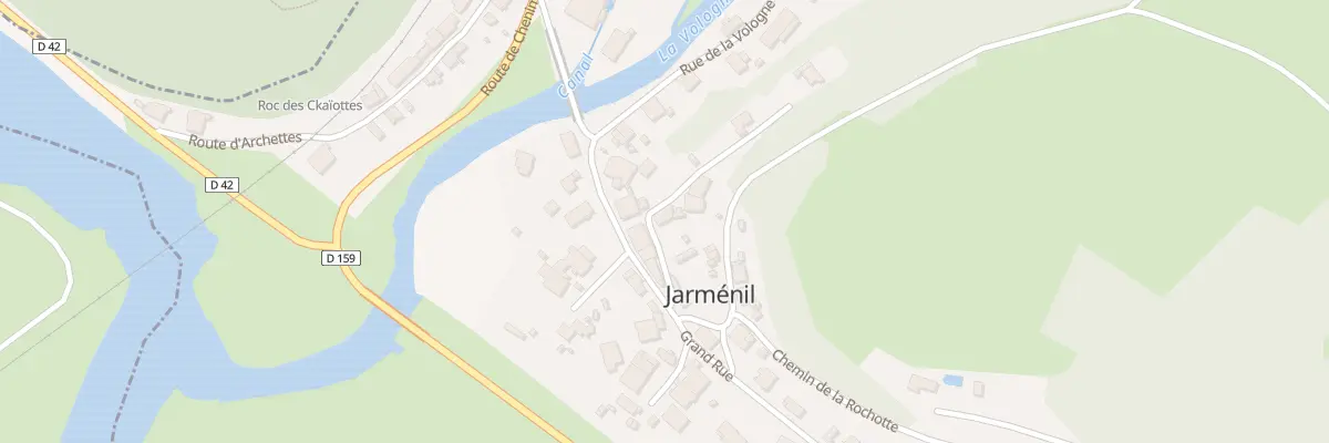 Plan du 6 Imp des Fusilles à Jarménil