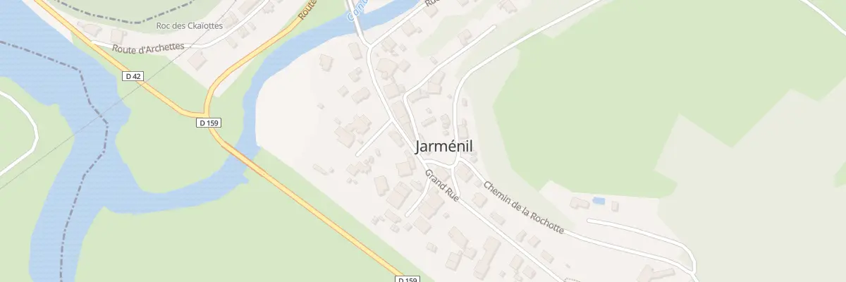 Plan du 2 Imp des Fusilles à Jarménil