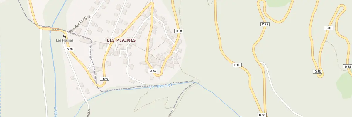 Plan du 15 Che de Chainaz à Notre-Dame-du-Pré