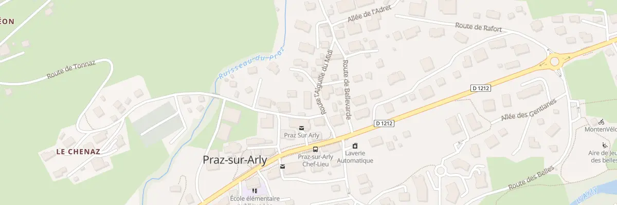 Plan du 67 Rte de l’Aiguille du Midi à Praz-sur-Arly