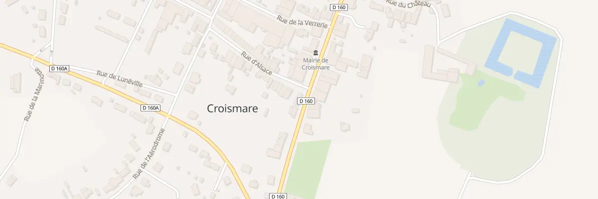 Plan du 17 Rue du General Leclerc à Croismare