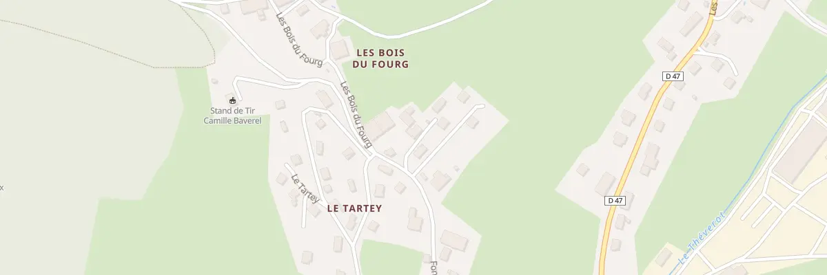Plan du 4 Les Bois du Fourg à Grand’Combe-Châteleu