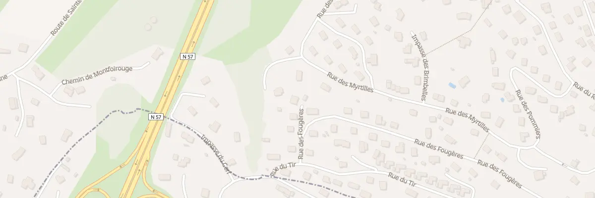 Plan du 16B Rue des Fougères à Saint-Nabord
