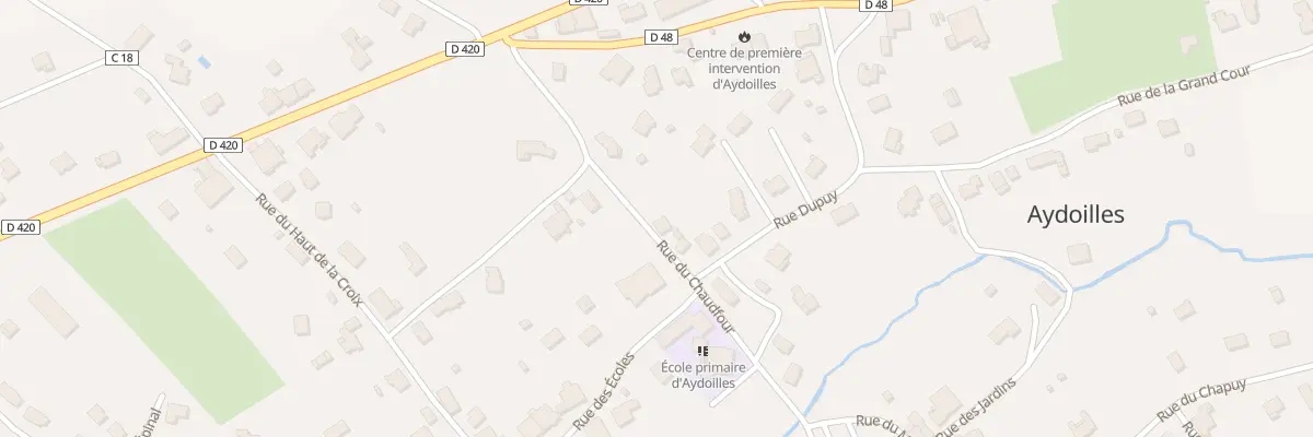 Plan du 8 Rue du Chaudfour à Aydoilles