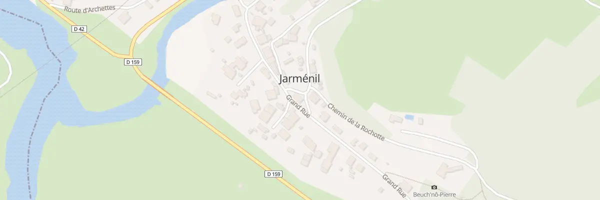 Plan du 12 Grand’Rue à Jarménil