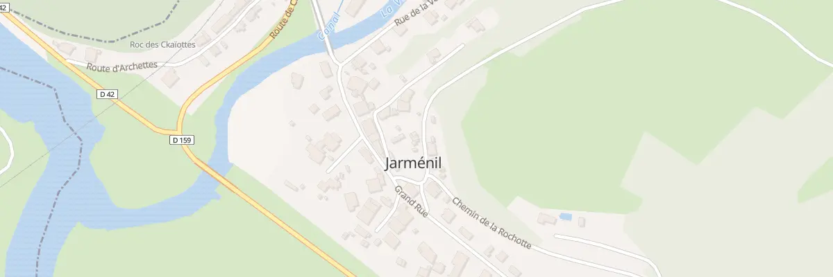 Plan du 3 Rte du Maquis à Jarménil