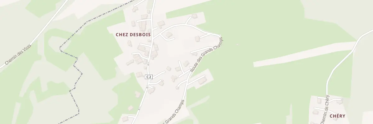 Plan du 265 Rte des Grands Champs à Larringes