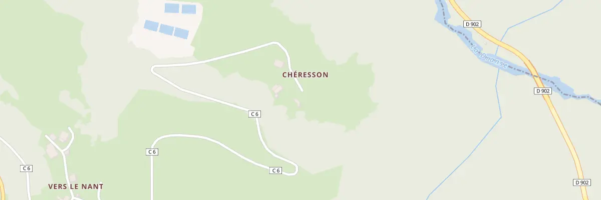 Plan du 1601 Rte des Cheressons à Reyvroz