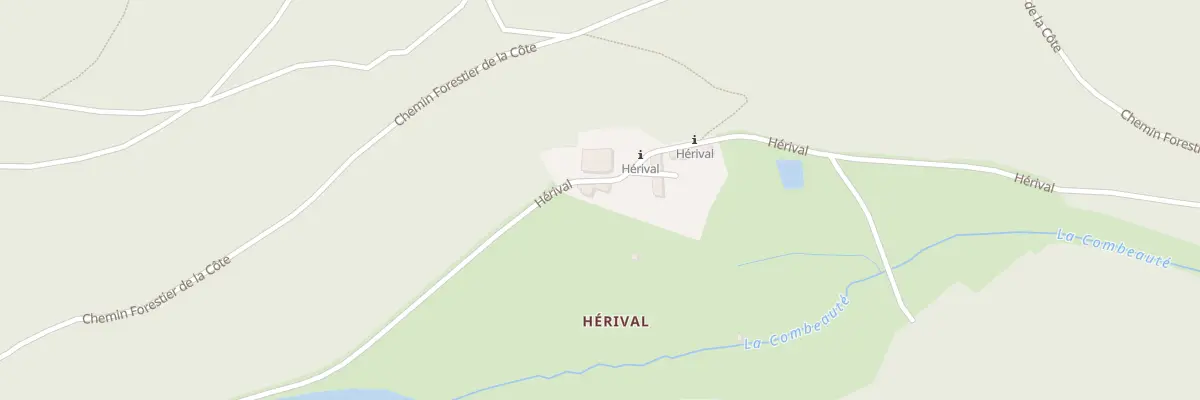 Plan du 3 Herival au Val-d’Ajol