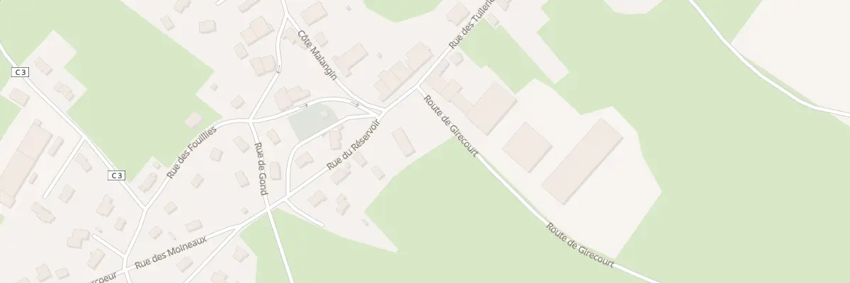 Plan du 2 Rue de la Tuilerie à Padoux