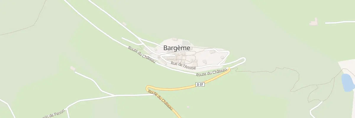 Plan du 5038 Le Village à Bargème
