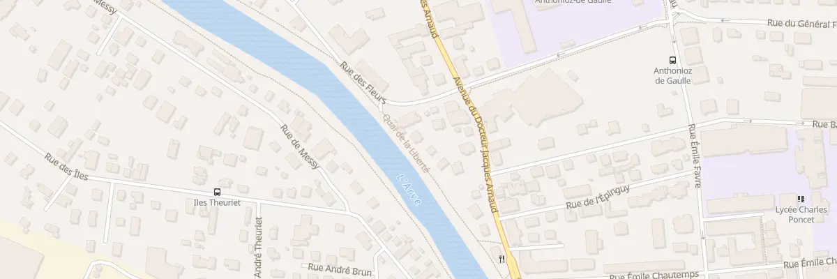 Plan du 45 Rue des fleurs à Cluses