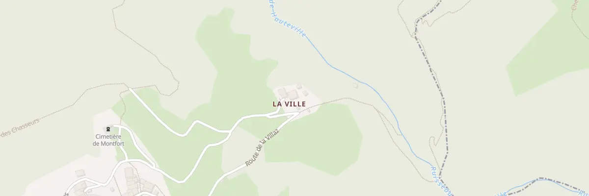 Plan du 385 Rte de la Villaz à Saint-Marcel