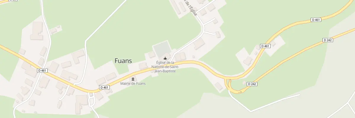 Plan du 5027 Rue de l’Église à Fuans
