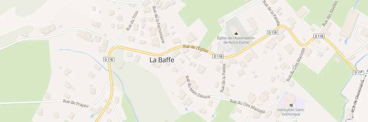 Plan du 47 Rue du Maix Devant à La Baffe