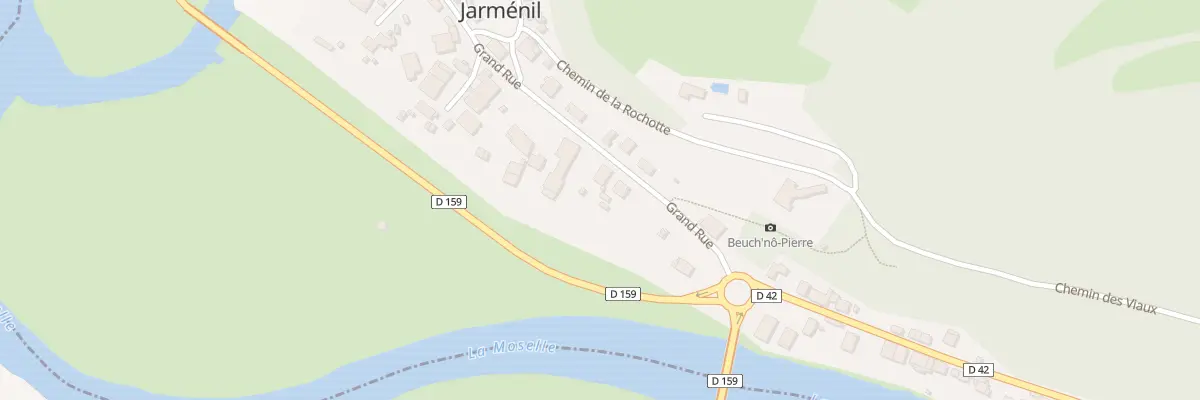 Plan du 11 Grand’Rue à Jarménil