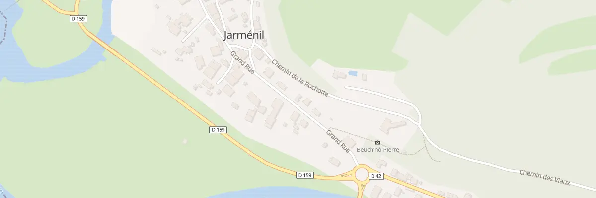 Plan du 6 Grand’Rue à Jarménil