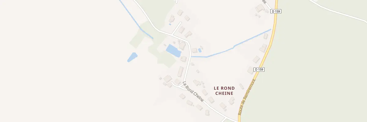Plan du 9B Rue du Rond Cheine à Aydoilles