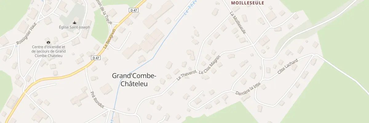Plan du 10 Clos Magnin à Grand’Combe-Châteleu